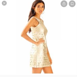 NWT Lilly Pulitzer Daisy Laser Cut Dress